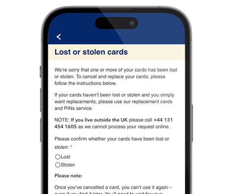 bank of scotland stolen card